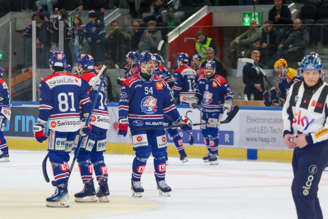 Photo hockey match Zürich - Genève le 31/01/2025