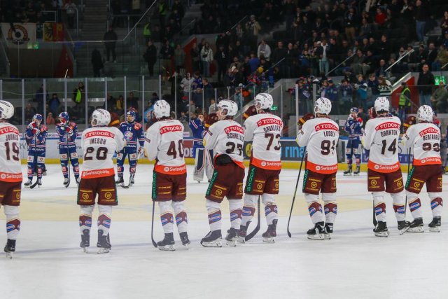 Photo hockey match Zürich - Genève le 31/01/2025
