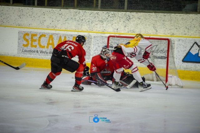 Photo hockey match Chamonix  - Briançon  le 31/01/2025