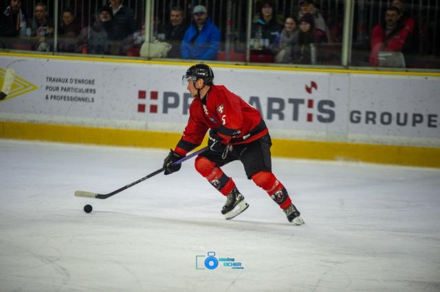 Photo hockey match Chamonix  - Briançon  le 31/01/2025