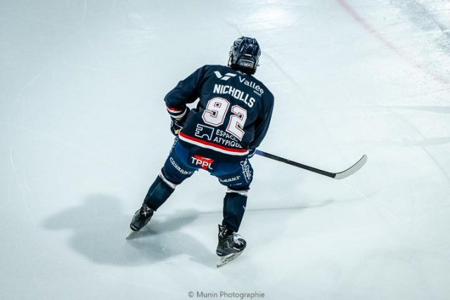 Photo hockey match Angers  - Nice le 31/01/2025