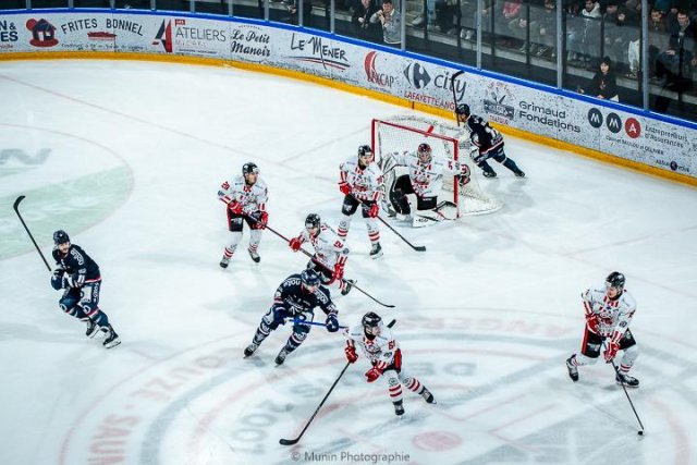 Photo hockey match Angers  - Nice le 31/01/2025