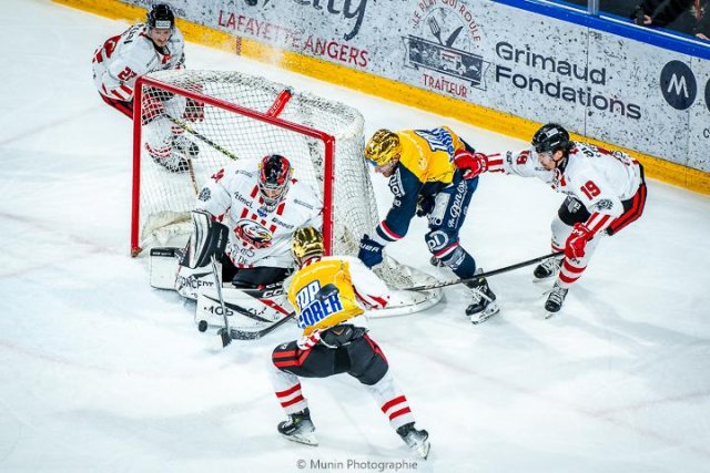 Photo hockey match Angers  - Nice le 31/01/2025