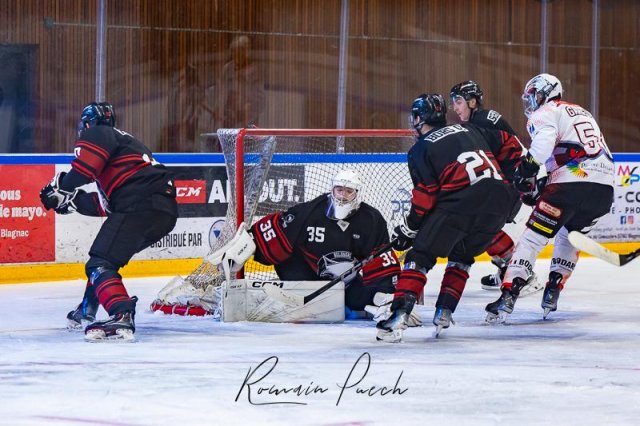 Photo hockey match Toulouse-Blagnac - La Roche-sur-Yon le 01/02/2025