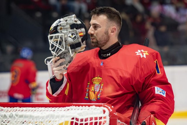 Photo hockey match Bordeaux - Espagne le 08/02/2025
