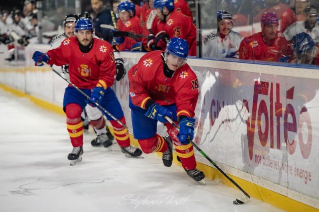 Photo hockey match Bordeaux - Espagne le 08/02/2025