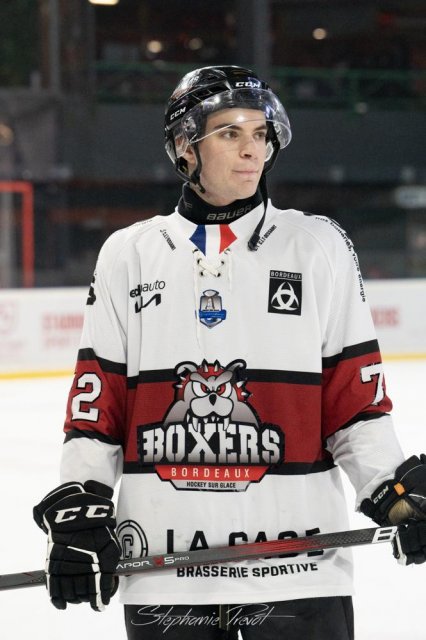 Photo hockey match Bordeaux - Espagne le 08/02/2025