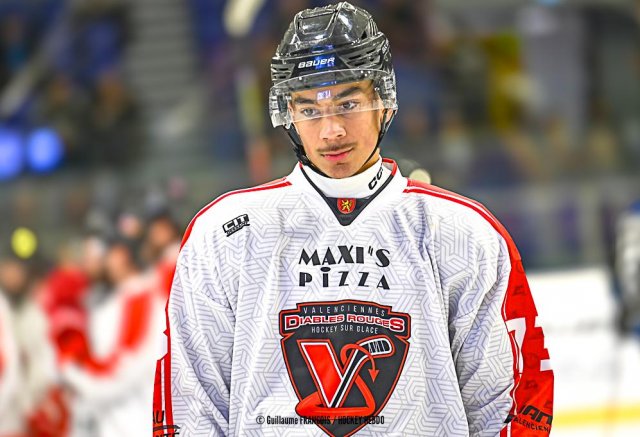 Photo hockey match Nantes - Valenciennes le 12/02/2025