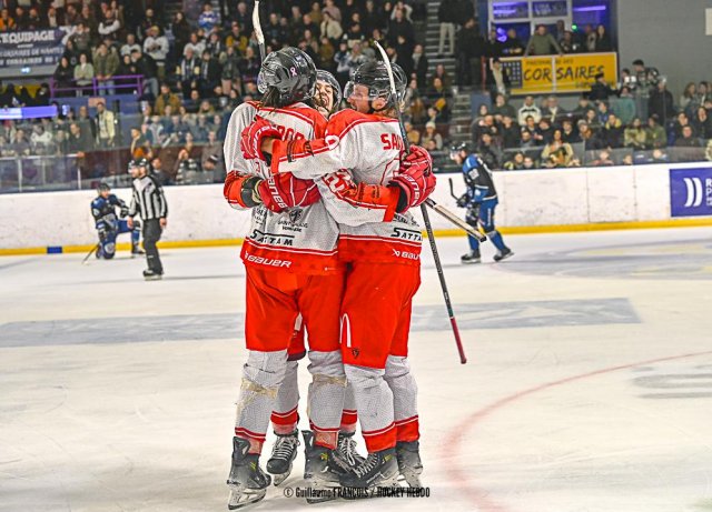 Photo hockey match Nantes - Valenciennes le 12/02/2025
