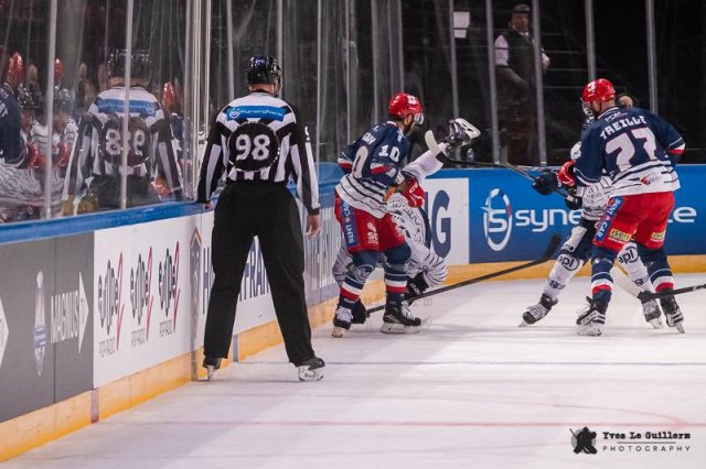 Photo hockey match Grenoble  - Angers  le 16/02/2025