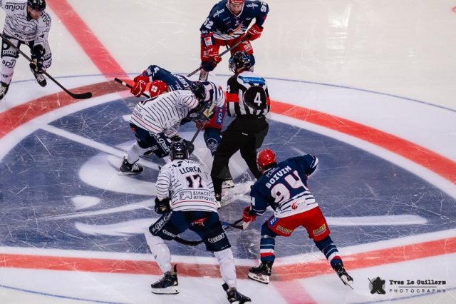 Photo hockey match Grenoble  - Angers  le 16/02/2025