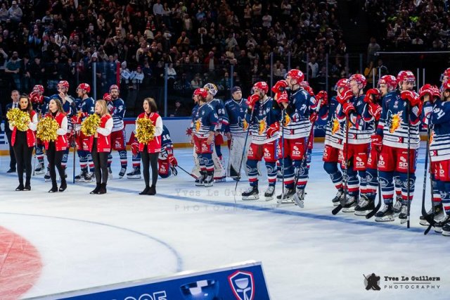 Photo hockey match Grenoble  - Angers  le 16/02/2025