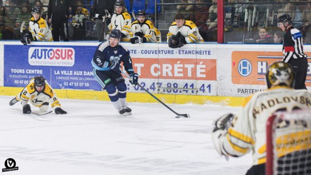 Photo hockey match Tours  - Strasbourg  le 15/02/2025