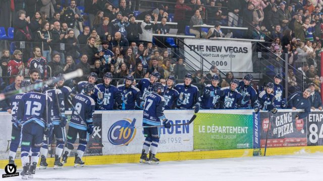 Photo hockey match Tours  - Strasbourg  le 15/02/2025