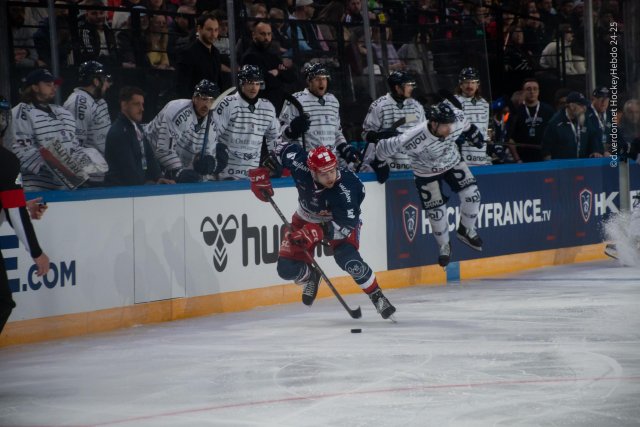 Photo hockey match Grenoble  - Angers  le 16/02/2025