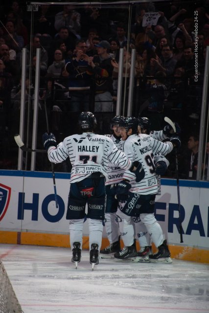 Photo hockey match Grenoble  - Angers  le 16/02/2025