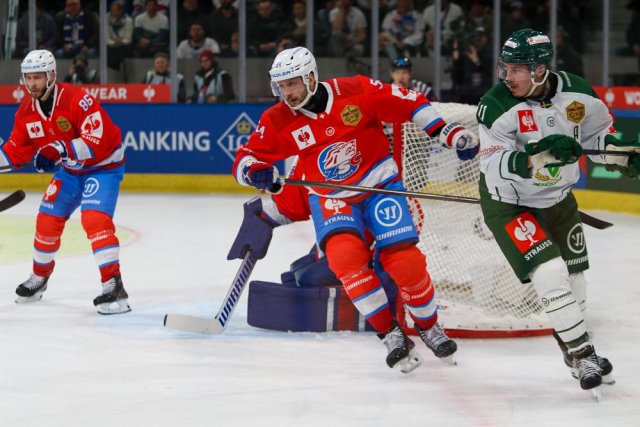 Photo hockey match Zürich - Karlstad le 18/02/2025