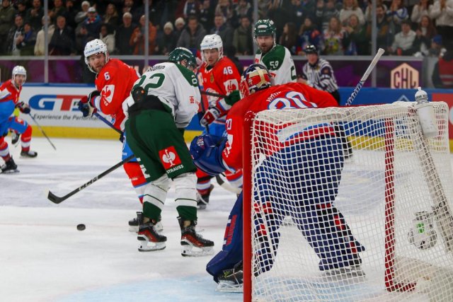 Photo hockey match Zürich - Karlstad le 18/02/2025