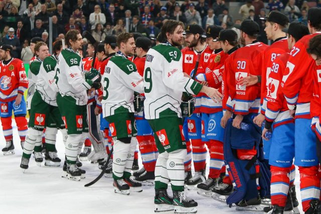 Photo hockey match Zürich - Karlstad le 18/02/2025