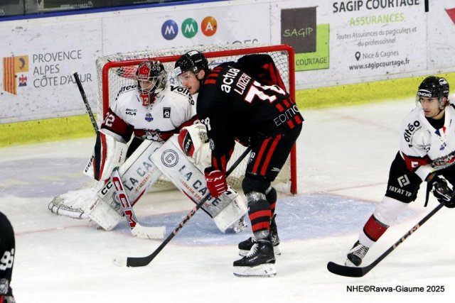 Photo hockey match Nice - Bordeaux le 19/02/2025