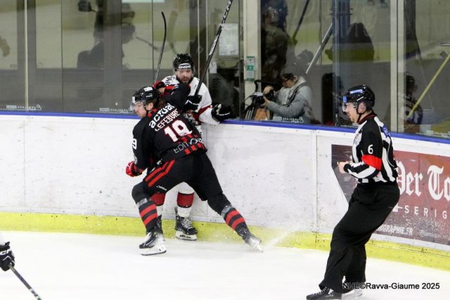 Photo hockey match Nice - Bordeaux le 19/02/2025