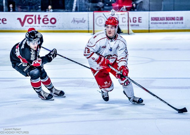 Photo hockey match Bordeaux - Briançon  le 21/02/2025