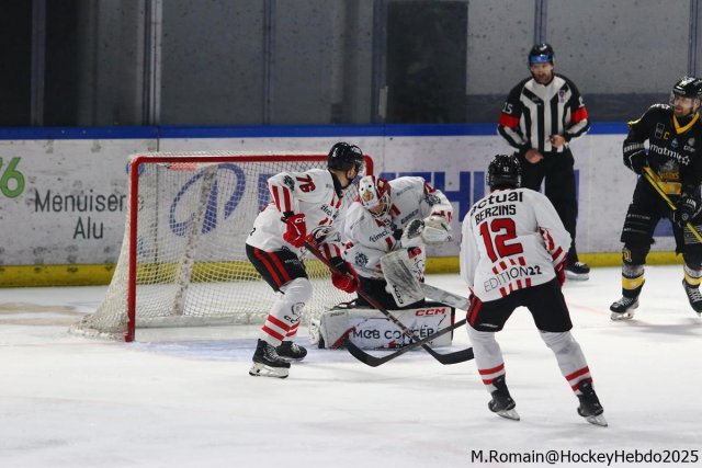Photo hockey match Rouen - Nice le 21/02/2025