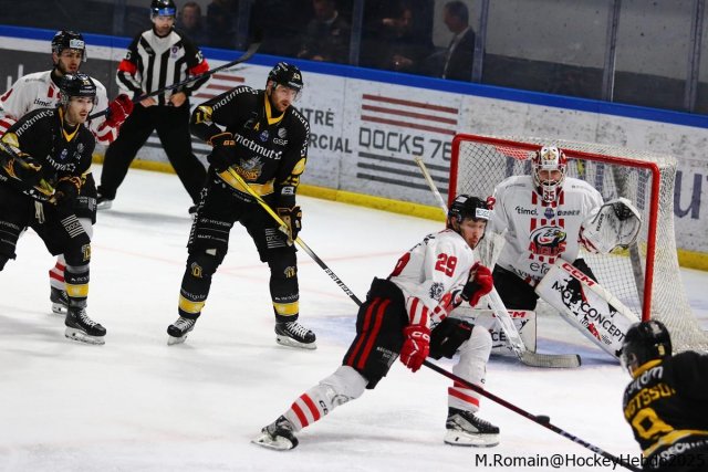 Photo hockey match Rouen - Nice le 21/02/2025