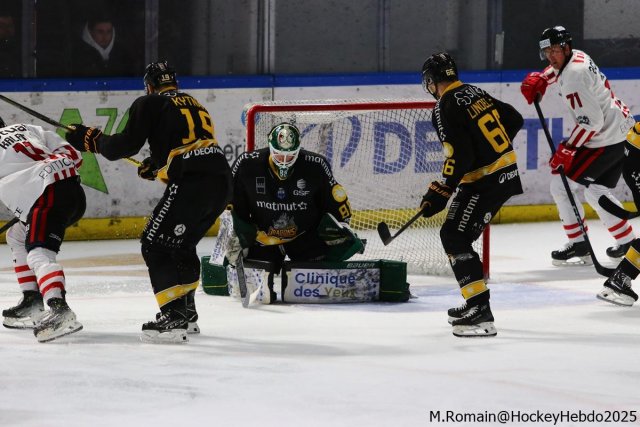Photo hockey match Rouen - Nice le 21/02/2025