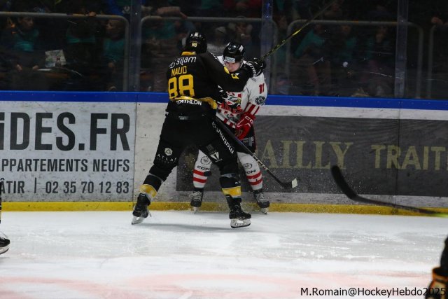 Photo hockey match Rouen - Nice le 21/02/2025