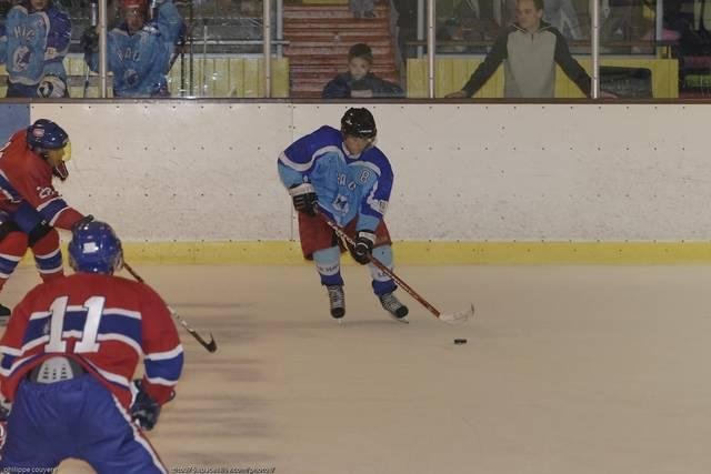 Photo hockey reportage Match de gala sur la glace havraise