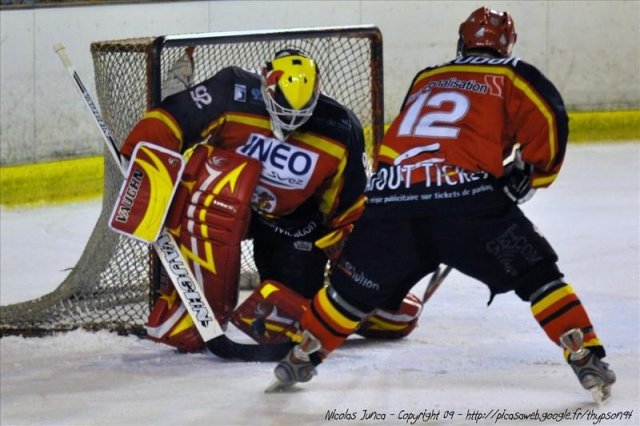 Photo hockey match Meudon - Paris (FV) le 07/11/2009