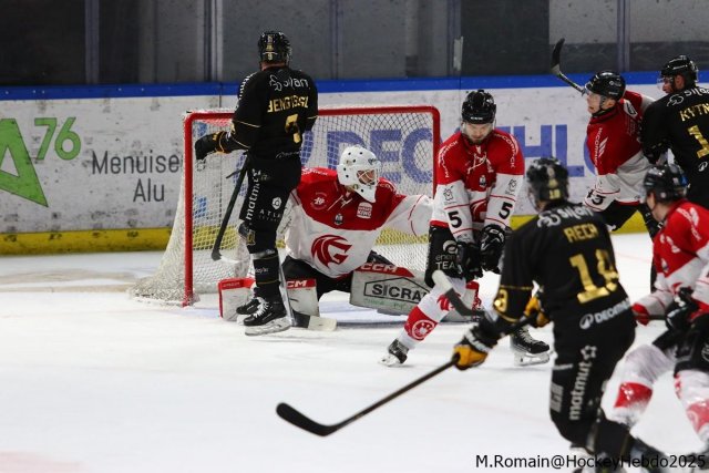 Photo hockey match Rouen - Amiens  le 28/02/2025