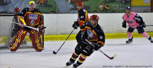 Photo hockey match Meudon - Paris (FV) le 07/11/2009