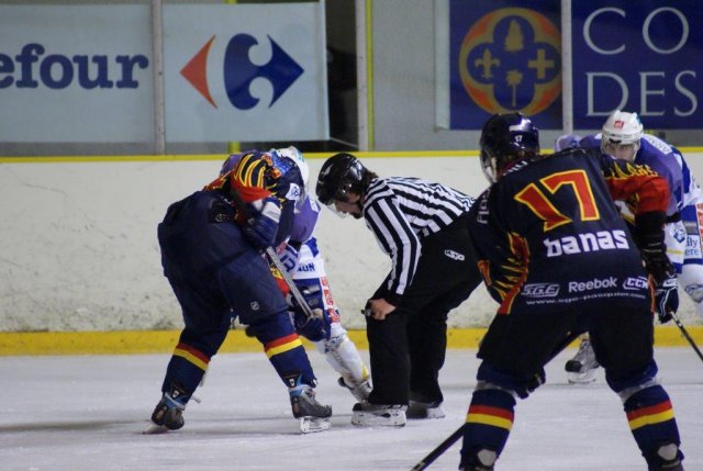 Photo hockey match Nice - Avignon le 11/11/2009