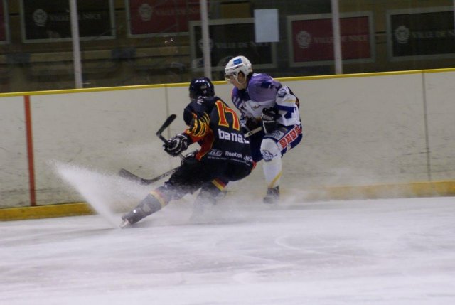 Photo hockey match Nice - Avignon le 11/11/2009