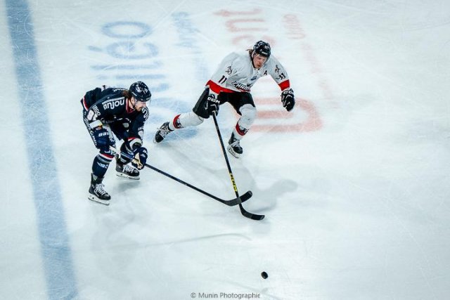 Photo hockey match Angers  - Chamonix  le 01/03/2025