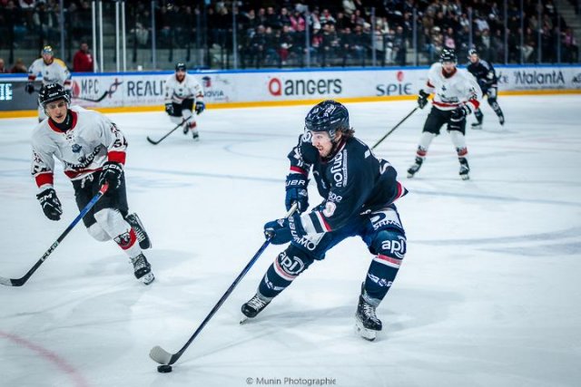 Photo hockey match Angers  - Chamonix  le 01/03/2025