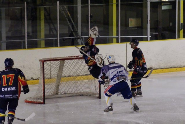 Photo hockey match Nice - Avignon le 11/11/2009