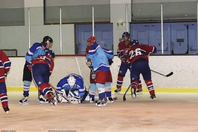 Photo hockey reportage Match de gala sur la glace havraise