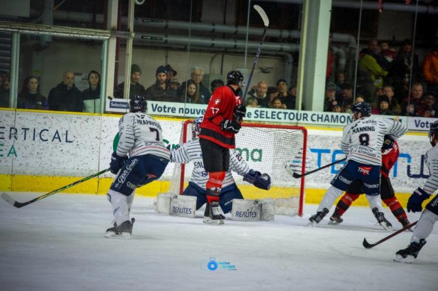 Photo hockey match Chamonix  - Angers  le 04/03/2025