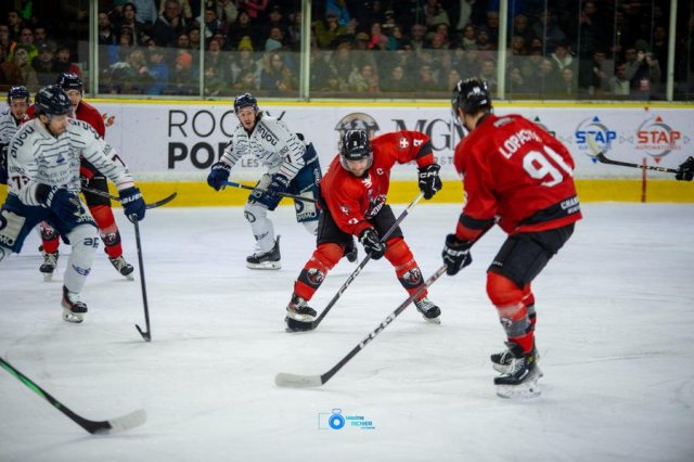 Photo hockey match Chamonix  - Angers  le 04/03/2025