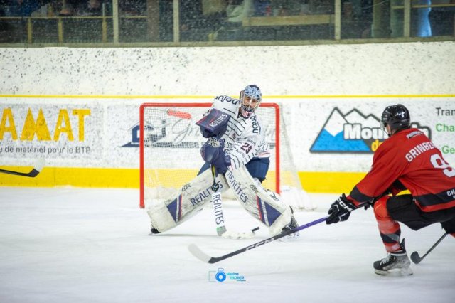Photo hockey match Chamonix  - Angers  le 04/03/2025
