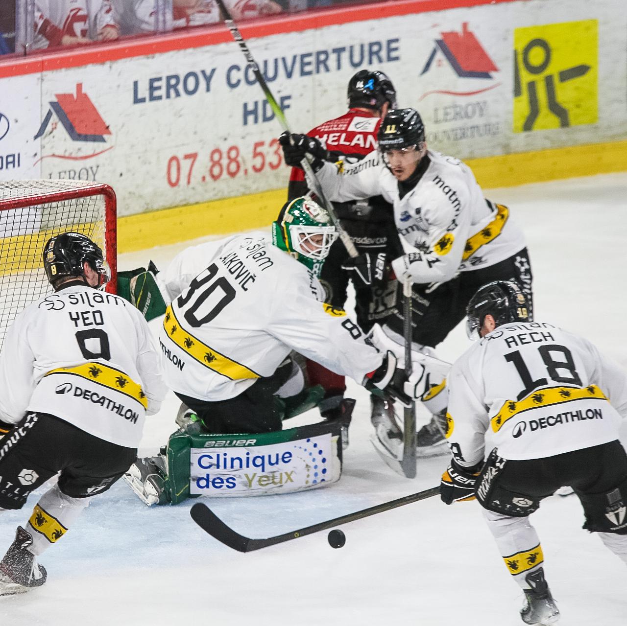 Amiens  3 - 4 Rouen