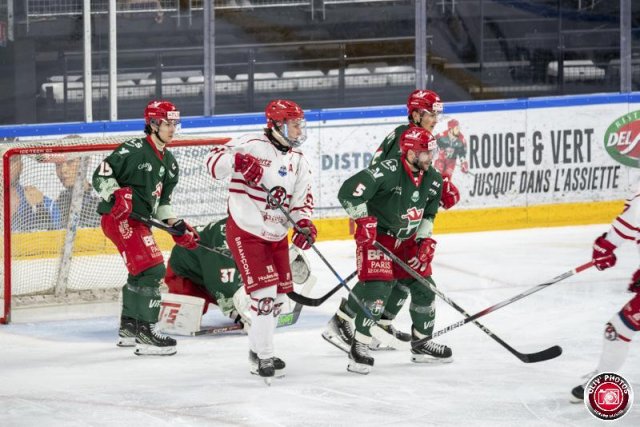 Photo hockey match Cergy-Pontoise - Briançon  le 04/03/2025