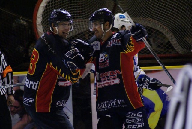 Photo hockey match Nice - Avignon le 11/11/2009