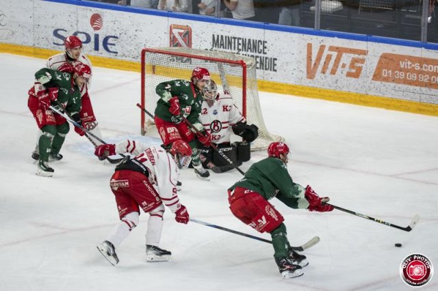 Photo hockey match Cergy-Pontoise - Briançon  le 04/03/2025