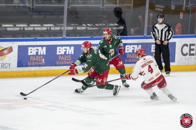 Photo hockey match Cergy-Pontoise - Briançon  le 04/03/2025