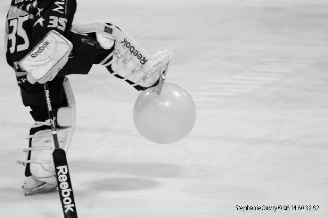 Photo hockey match Rouen - Amiens  le 11/11/2009