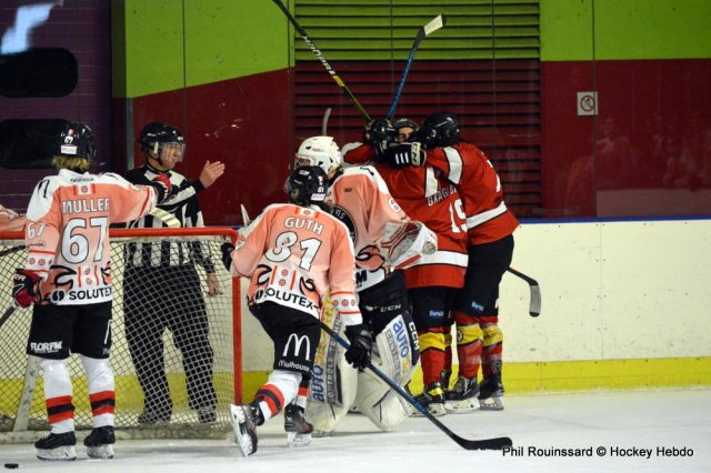 Photo hockey match Besançon - Mulhouse le 09/03/2025